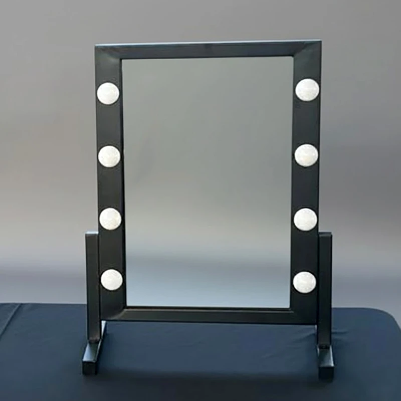 Specchio trucco da tavolo bifacciale Black Double noleggio